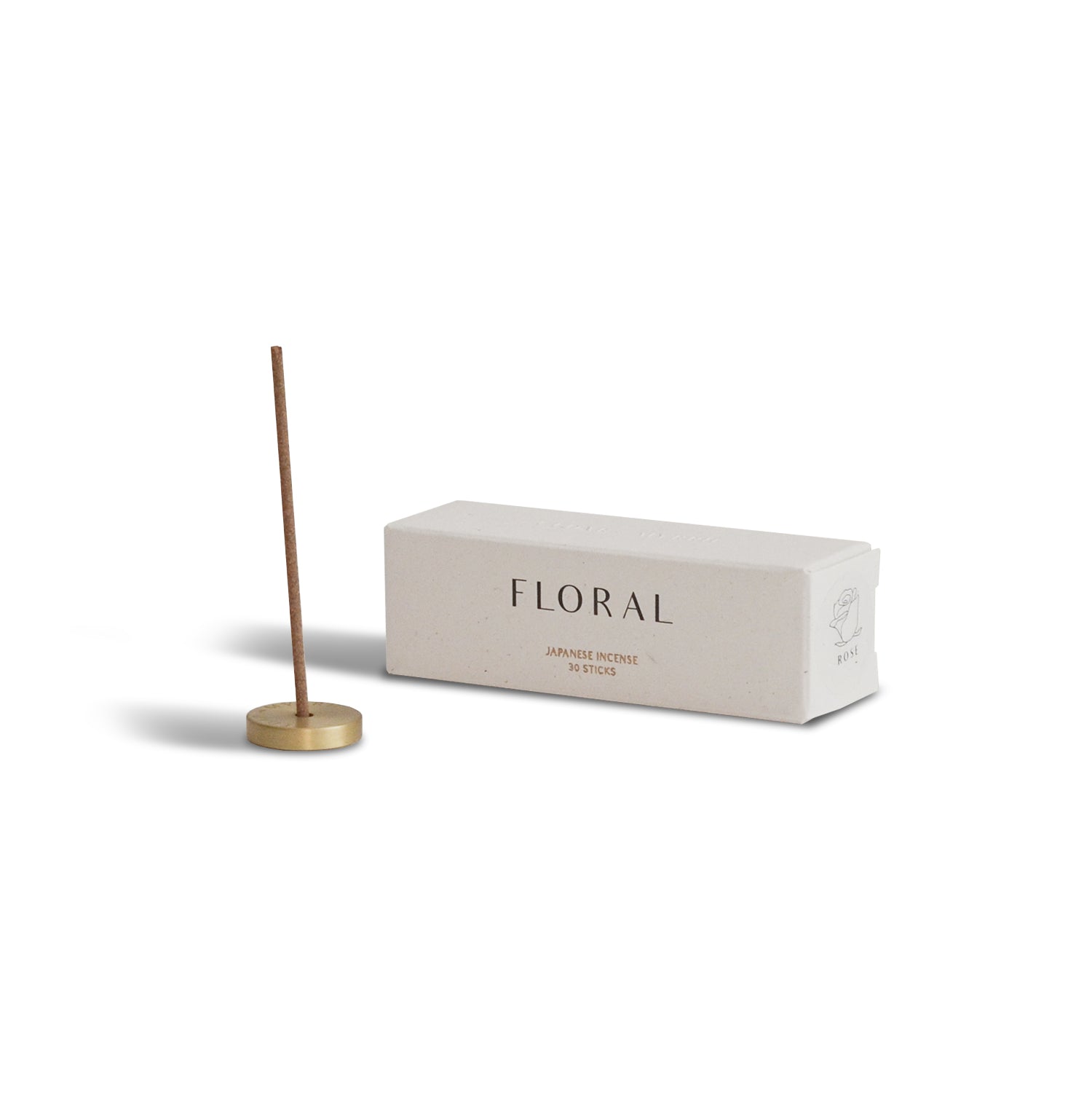 Rose Japanese Incense Stick Set – 30 Sticks