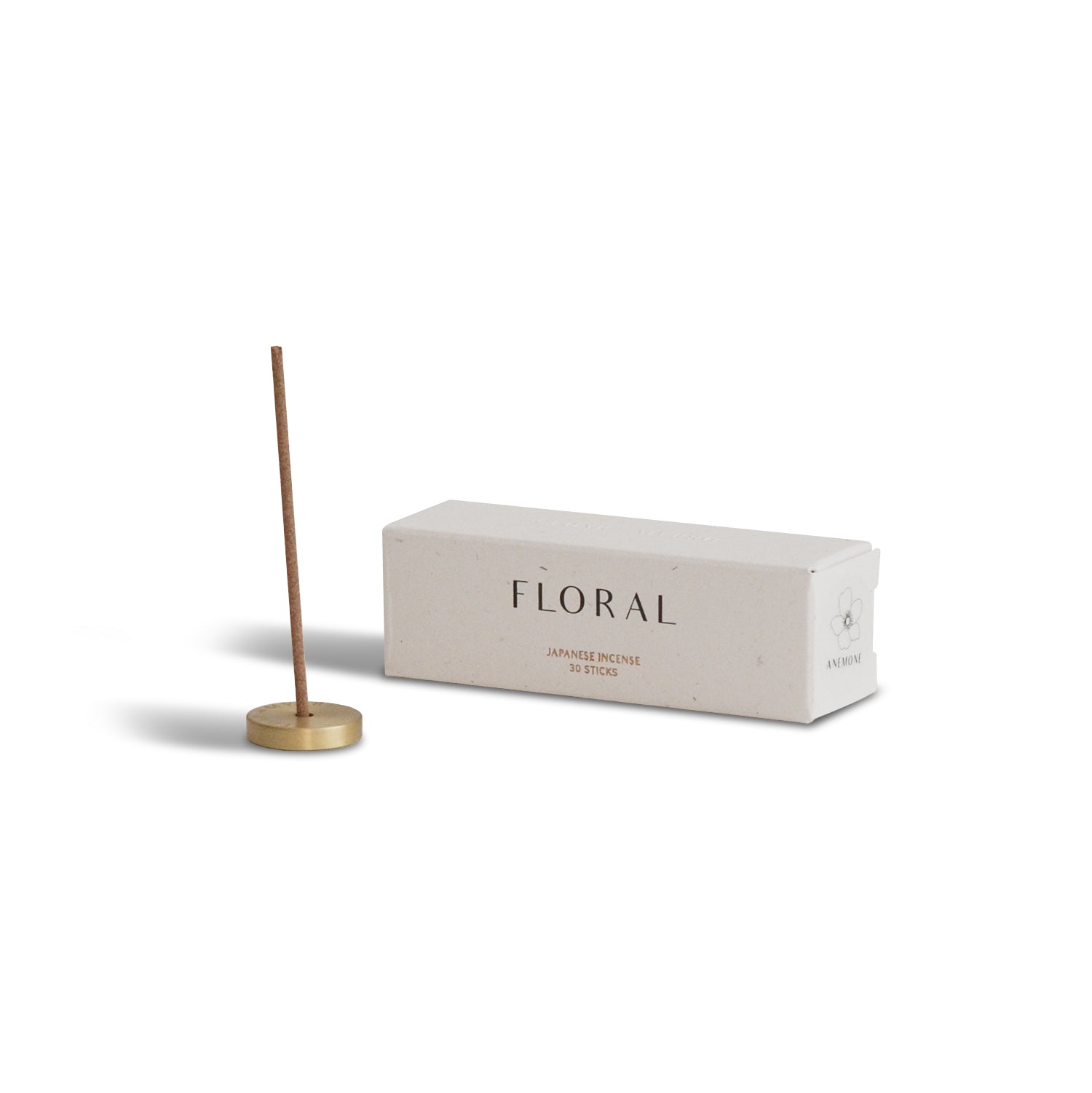 Anemone Japanese Incense Stick Set – 30 Sticks