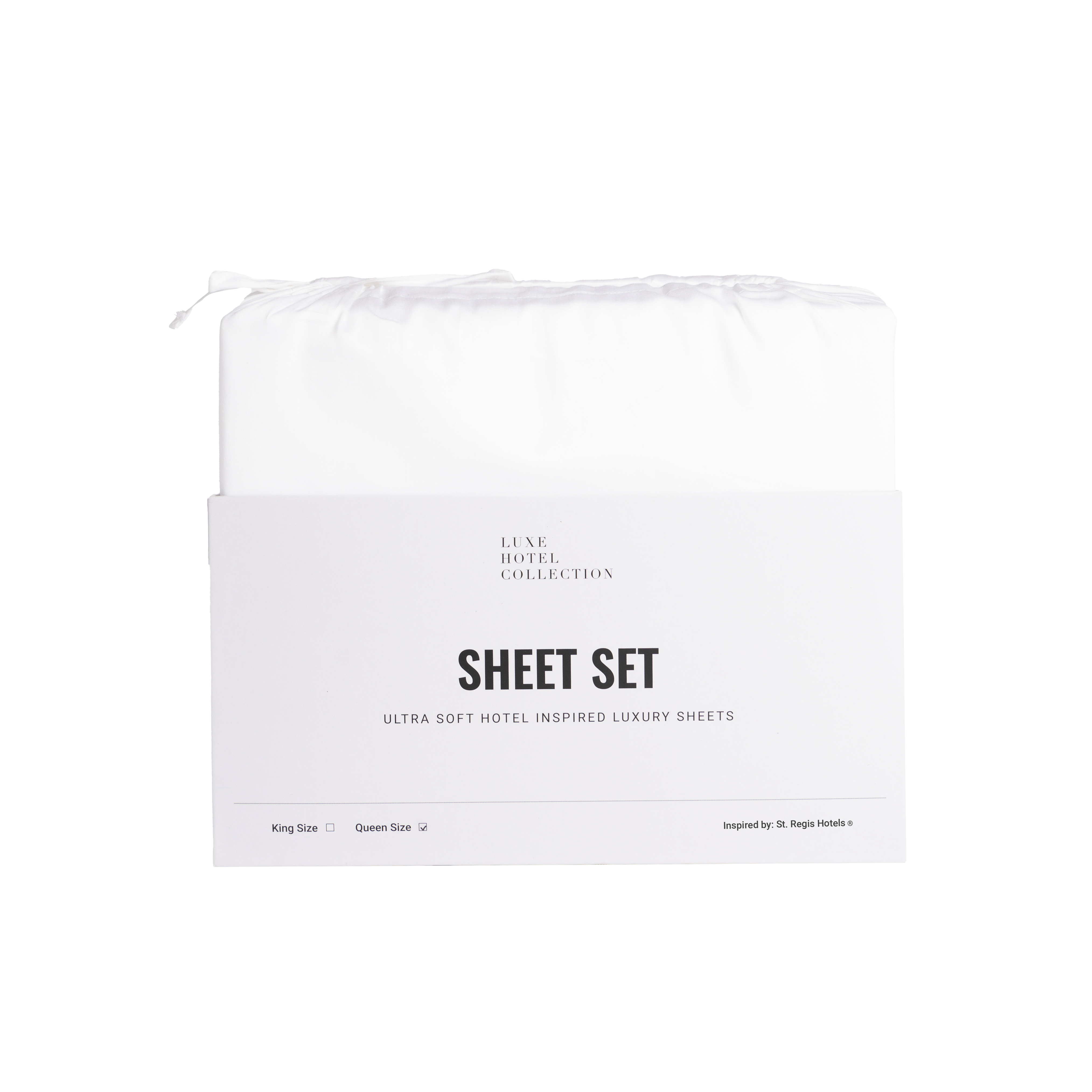 Sateen Cotton Grand Suite Sheet Set