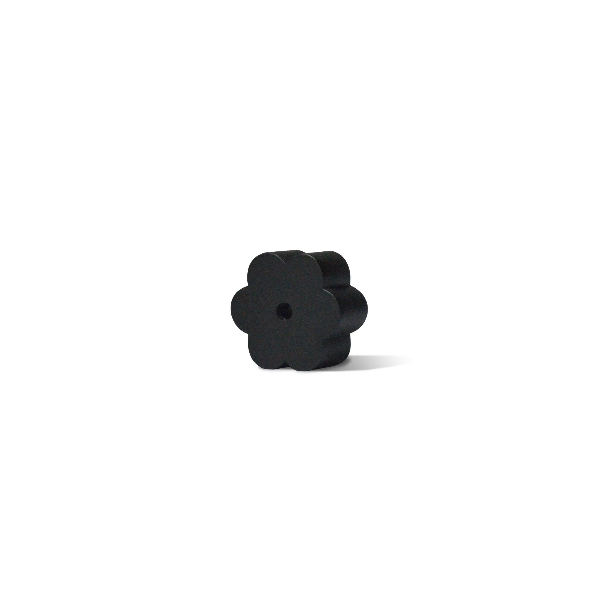 Flower Black Brass Incense Holder