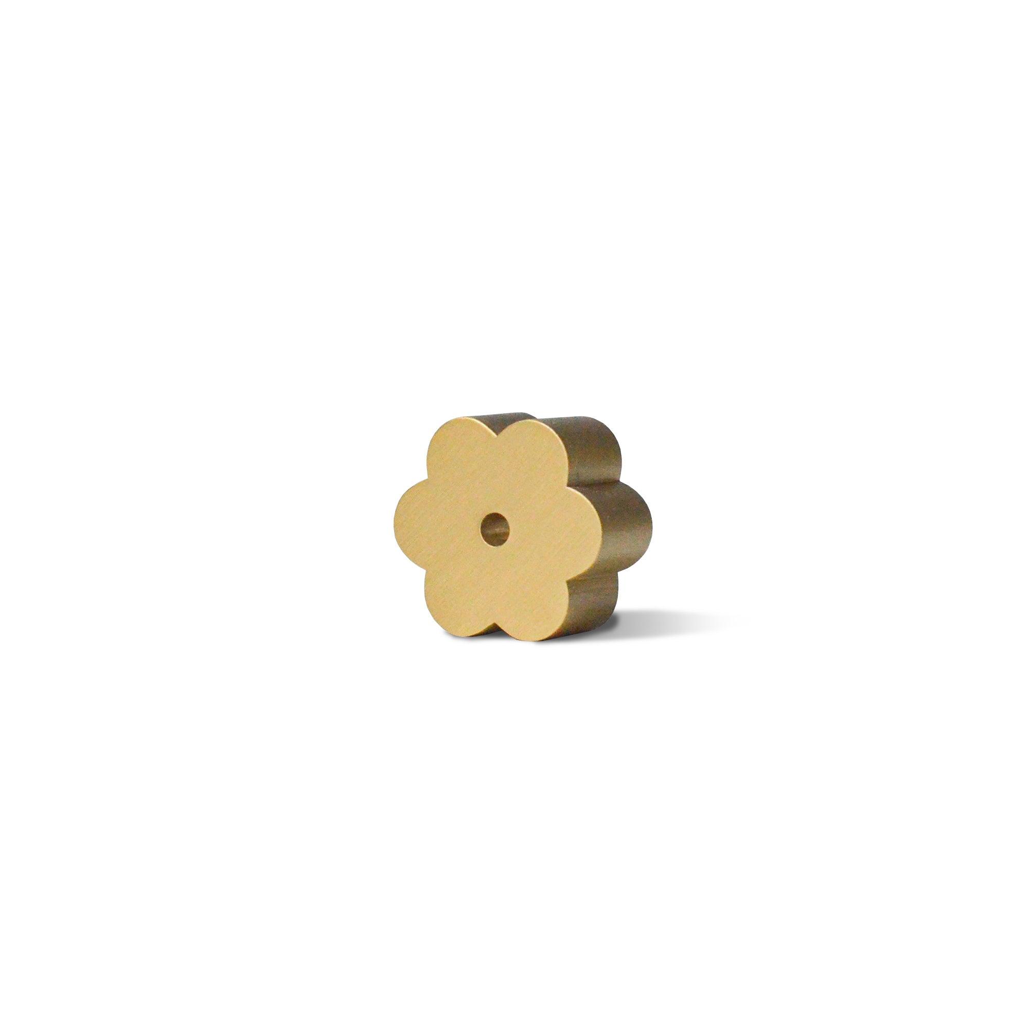 Flower Brass Incense Holder