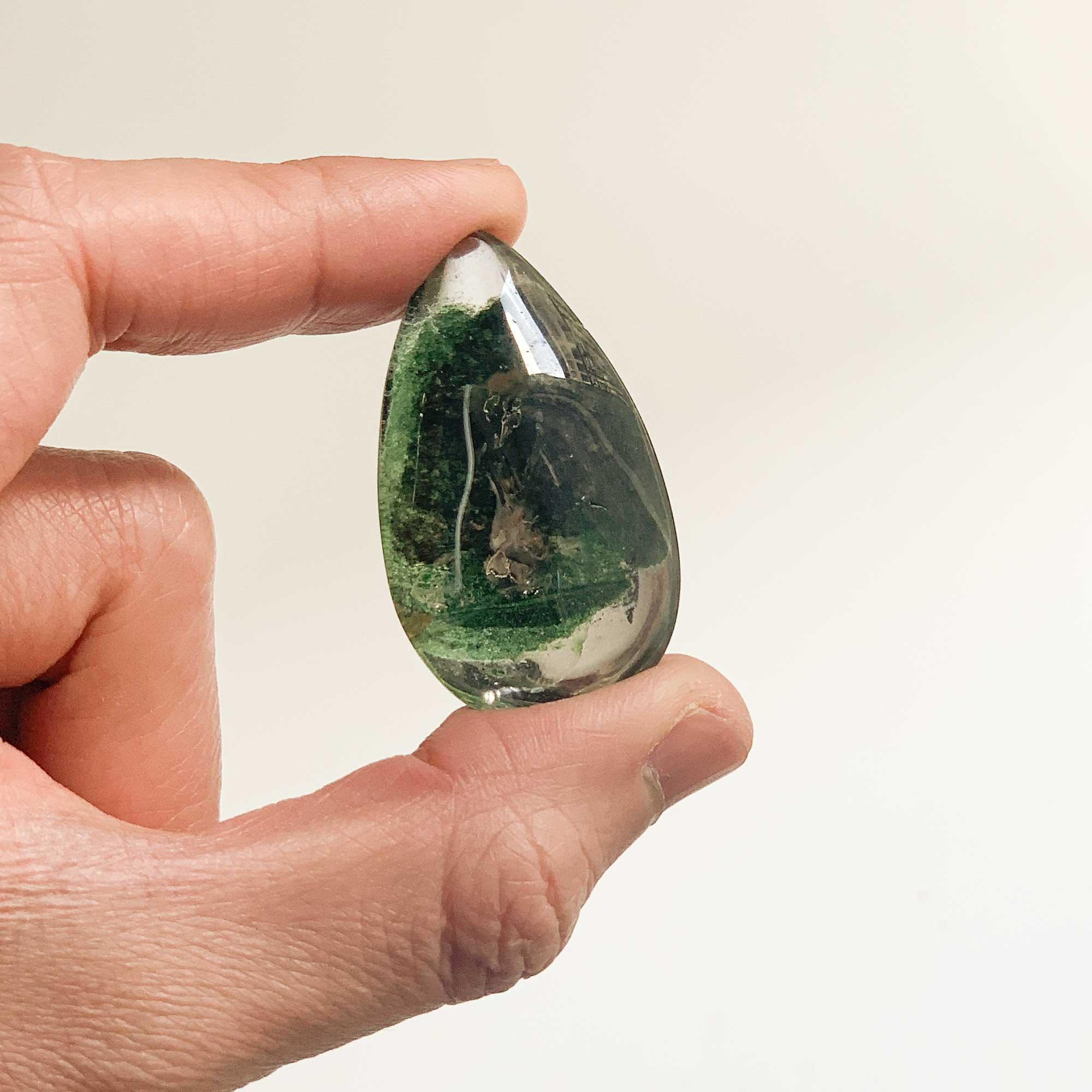 Medium Green Ghost Crystal