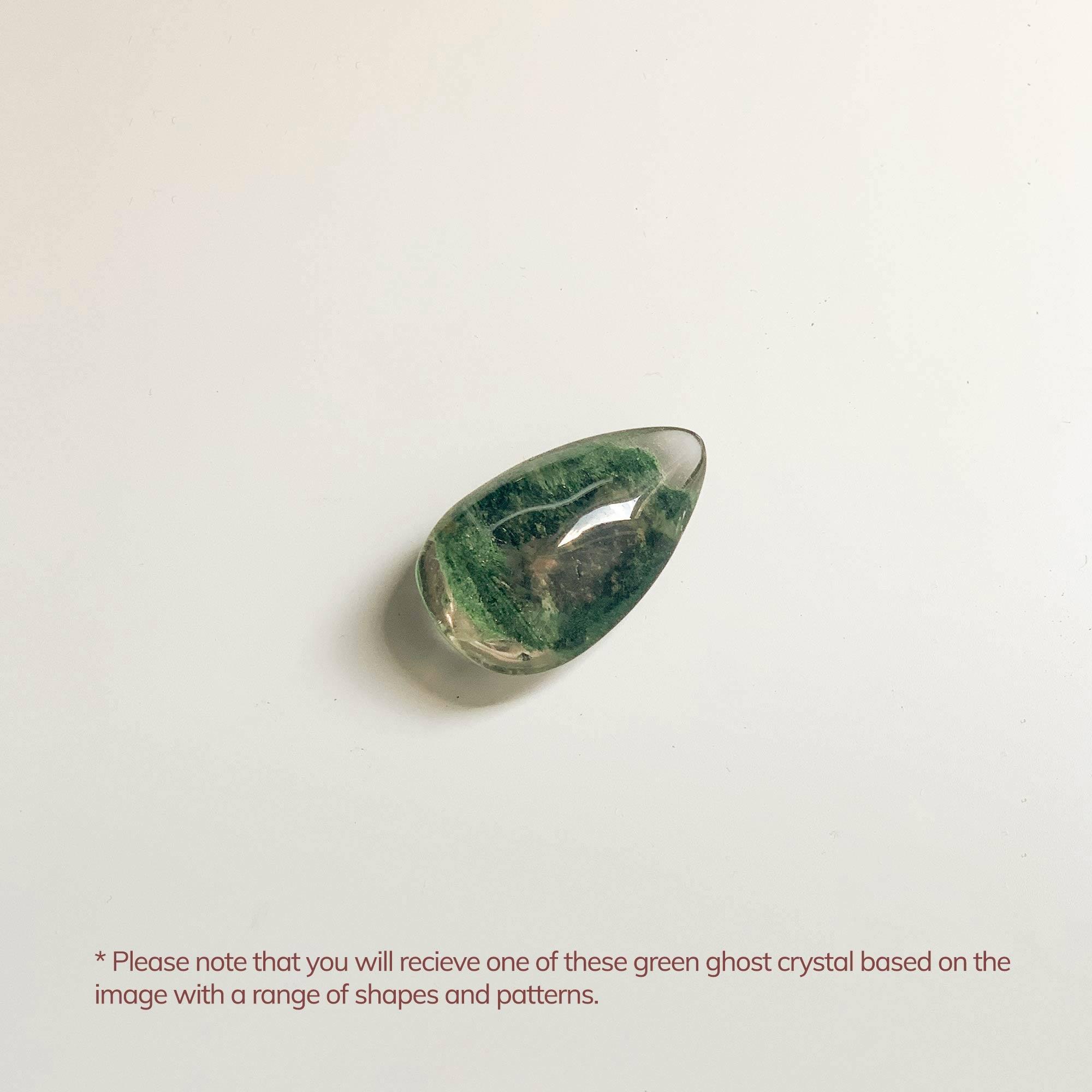 Medium Green Ghost Crystal